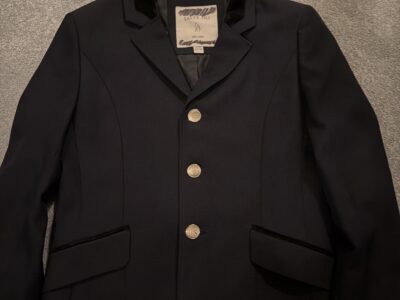 Tally Ho children’s show blazer in black (size 32)