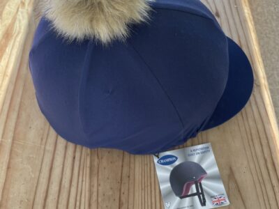 Champion Jockey Riding Helment with FREE silk pom pom cover
